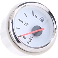 Shiwaki 2&quot-pantalla Universal De La Luz LED Del Indicador Del Nivel Del Combustible Del Coche De 52m M Del Barco Marino…